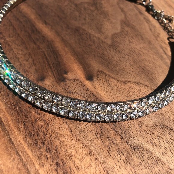 sparkly vintage choker - Picture 5 of 6